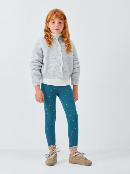 John Lewis Kids' Glitter HRT LEGS , Multi - view 2, Multi