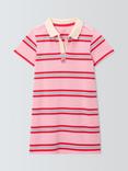 John Lewis Kids' Stripe Polo Dress, Multi
