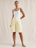 Albaray Tailored Longline Shorts, Vanilla