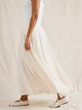 Albaray Full Maxi Skirt, Cream