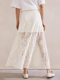 Albaray Lace Maxi Skirt, Cream