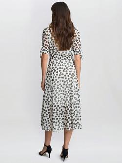 Gina Bacconi Adrienne Spot Shirt Dress, Multi - view 2, Multi