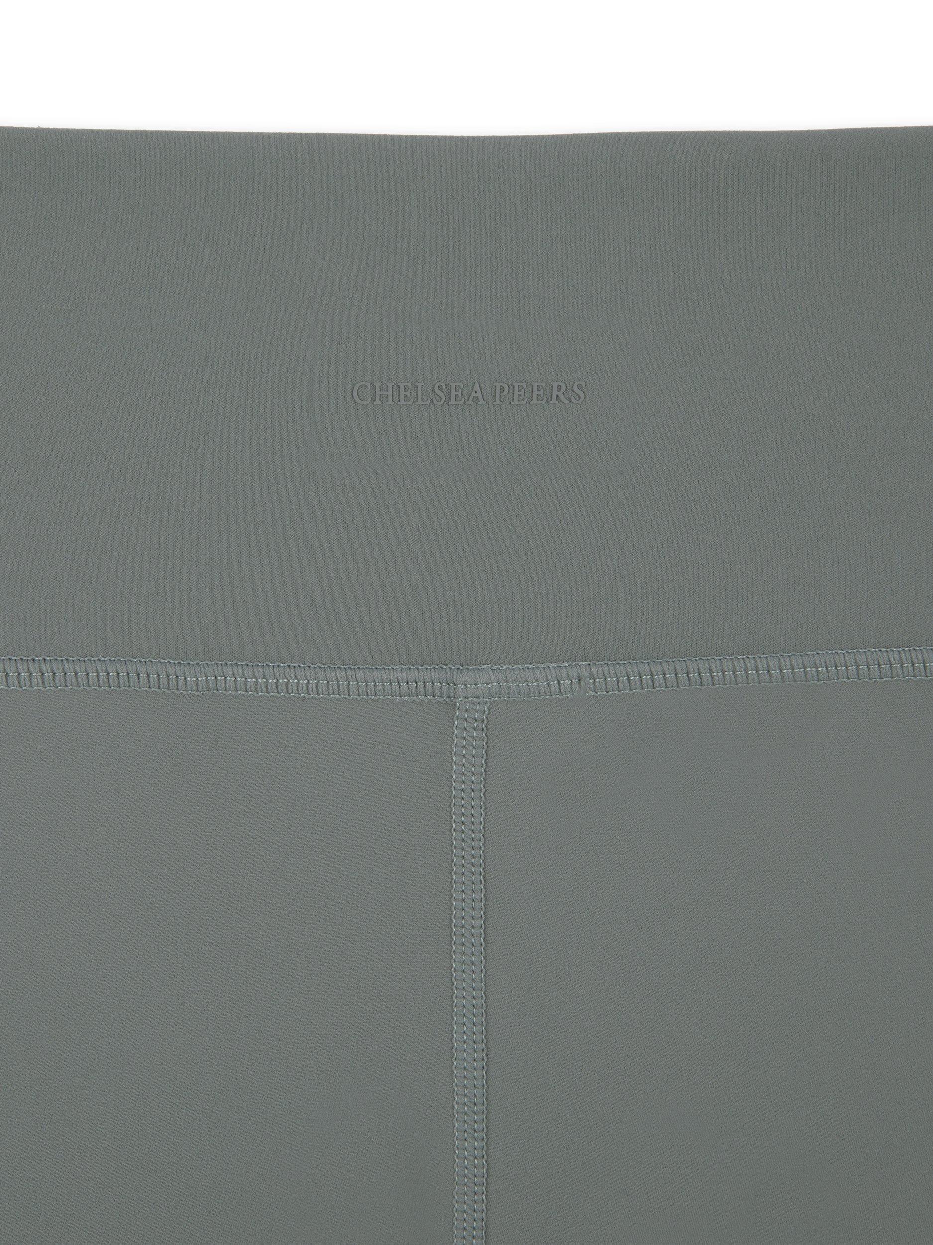 Product image 2 of 3, which shows Chelsea Peers SoftSculpt Flared Leggings, Sage, 6