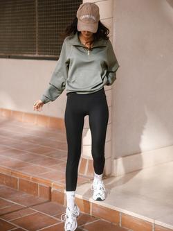 Chelsea Peers SoftSculpt Rib Workout Leggings, Black