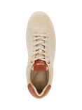 Dune London Edie Canvas Flatform Trainers, Natural, Natural