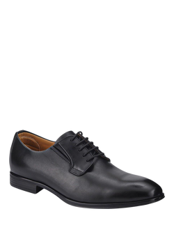 Jones Bootmaker Manson Leather Lace Up Oxford Shoes - view 2, Black