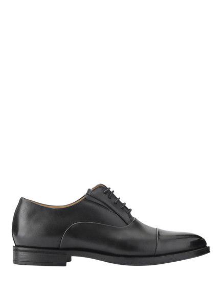 Jones Bootmaker Maloney Leather Lace Up Oxford Shoes, Black, Black