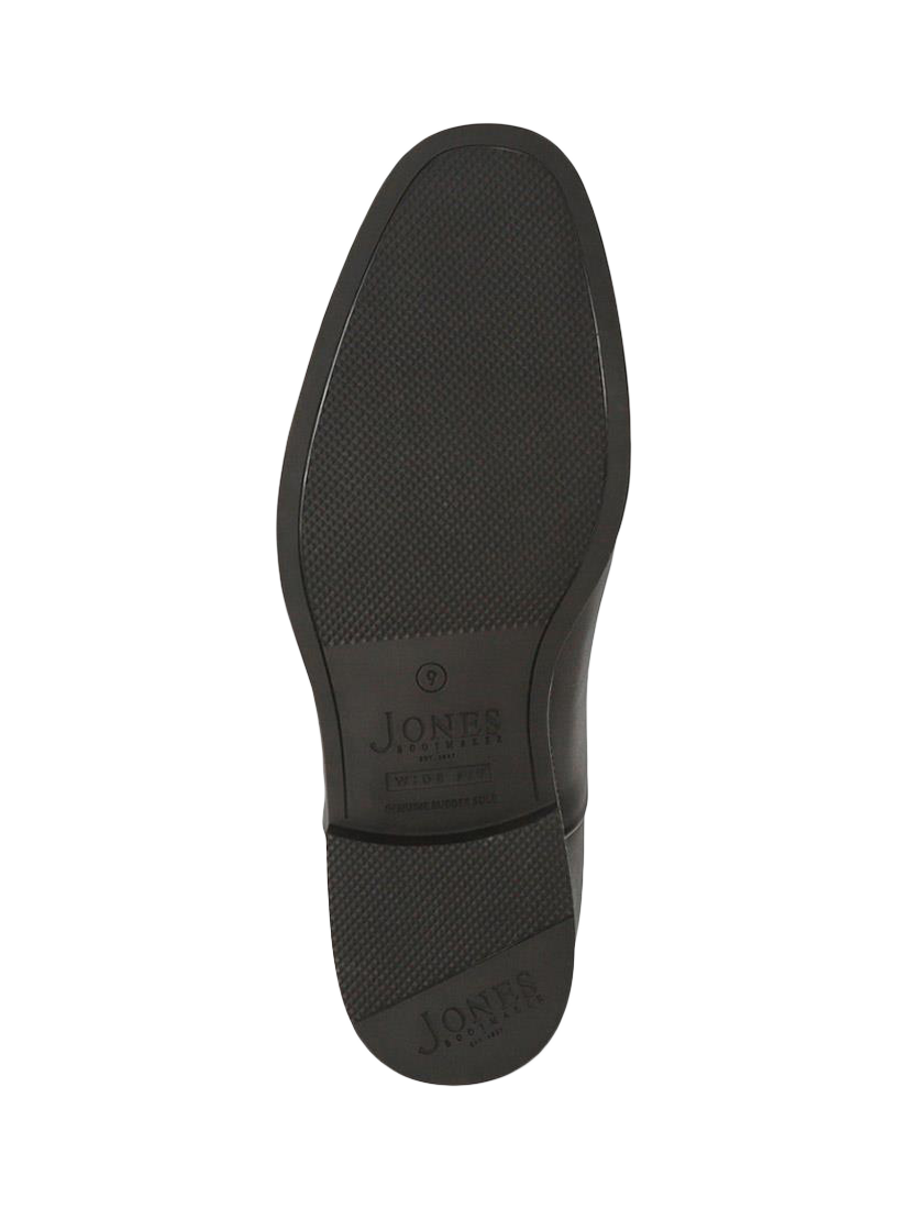 Product image 5 of 5, which shows Jones Bootmaker Maloney Leather Lace Up Oxford Shoes, Black, 6W
