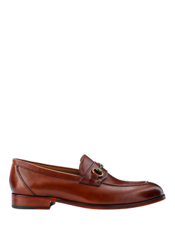 Jones Bootmaker Reece Suede Loafers, Chestnut