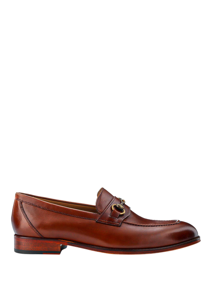 Jones Bootmaker Reece Suede Loafers, Chestnut