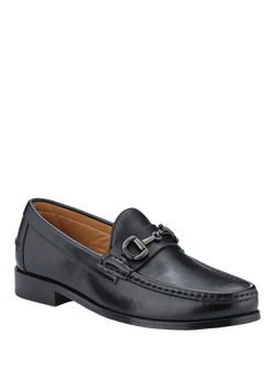 Jones Bootmaker Roan Leather Slip-On Loafers - view 2, Black