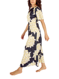 Traffic People Rene Blooming Lovely Dress, Navy/Cream