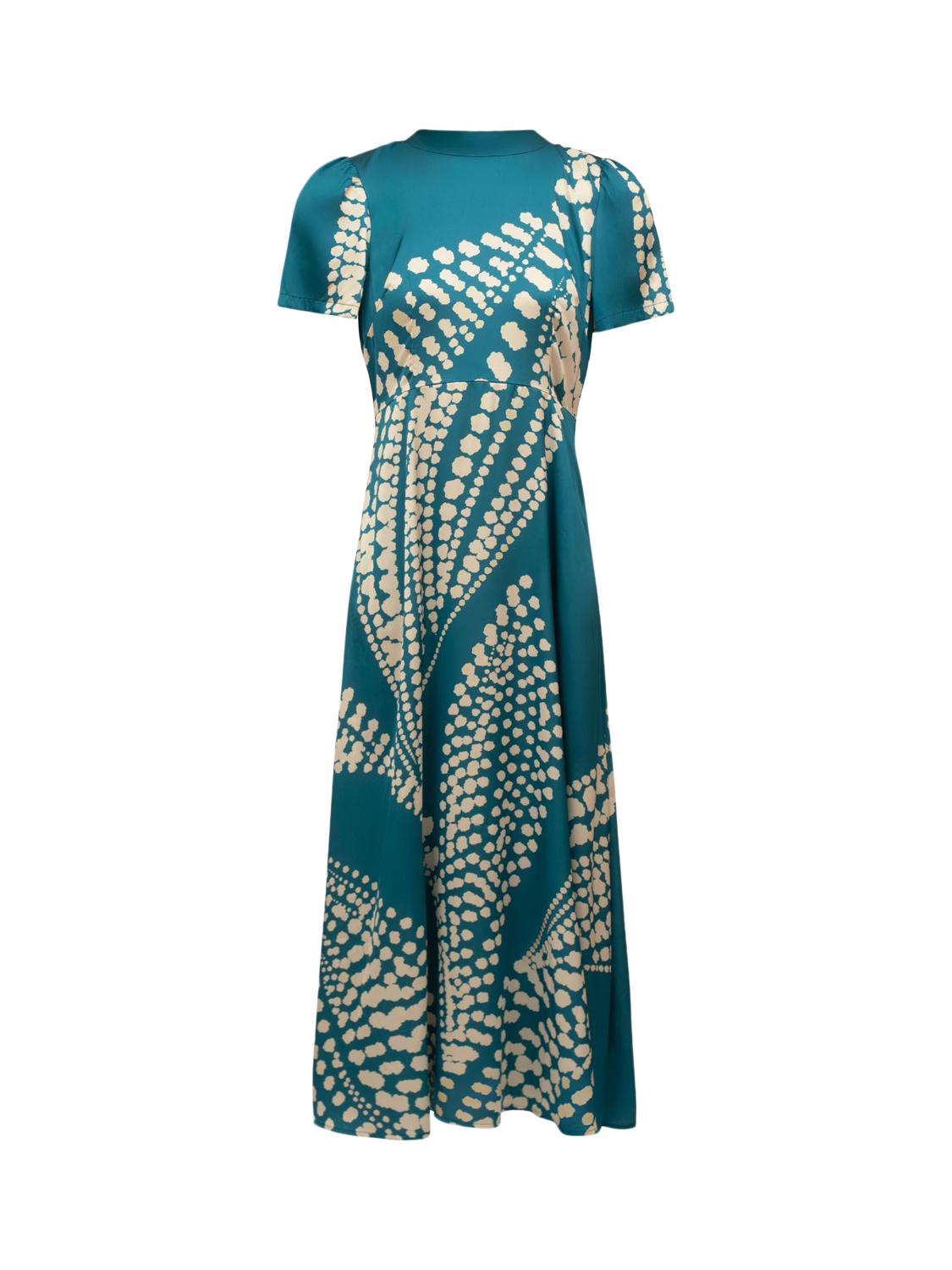 Product image 5 of 6, which shows Traffic People Solitude The Odes Revisited Dress, Blue/Cream, XS