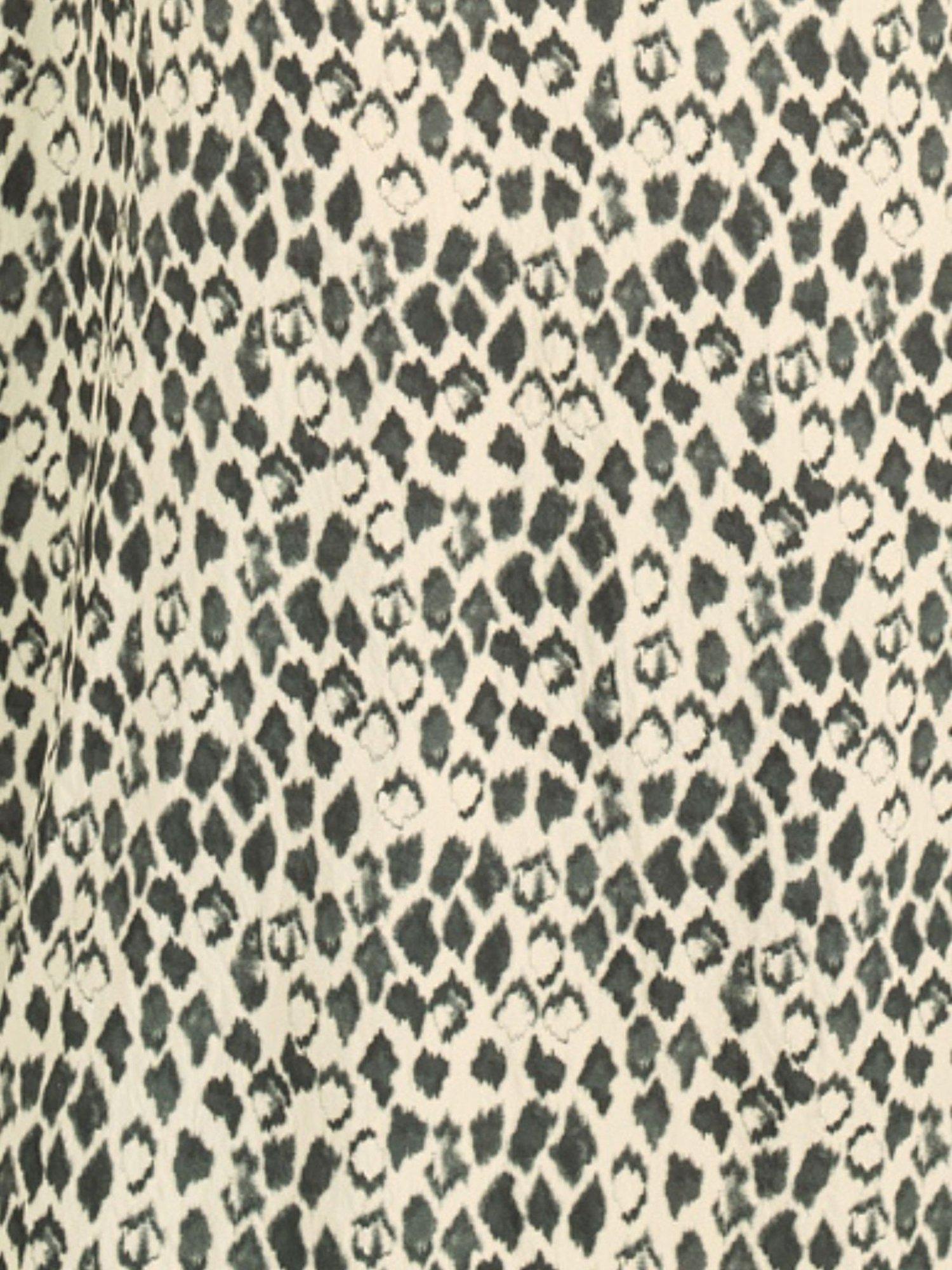 Product image 7 of 7, which shows Traffic People Evie Tropical Wide Leg Trousers, Multi, XS