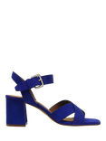 Radley Portland Terrace Suede Block Heeled Sandals, Royal Blue