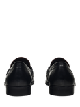 Radley Burlington Row Leather Two-Tone Loafers, Dark Cherry