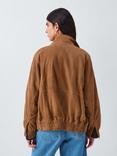 AND/OR Blouson Pure Suede Jacket, Tan
