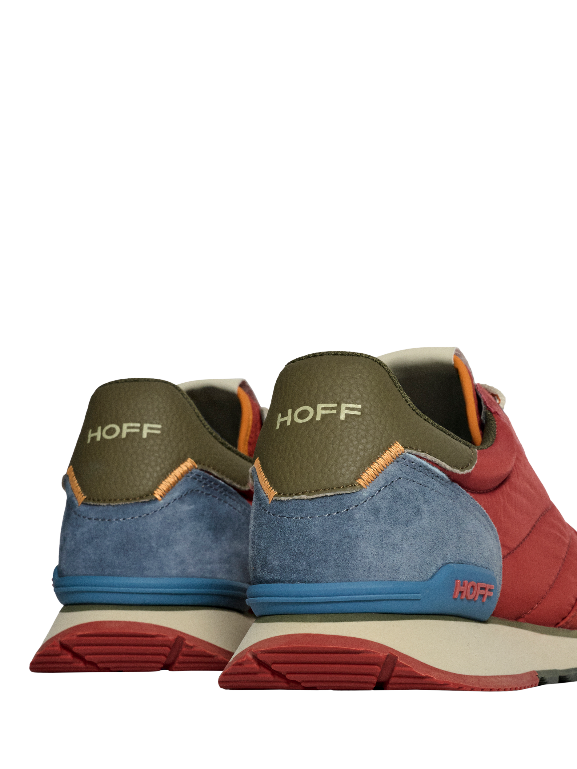 Product image 5 of 5, which shows HOFF Lace Up Sports Trainers, Red Multi, 9