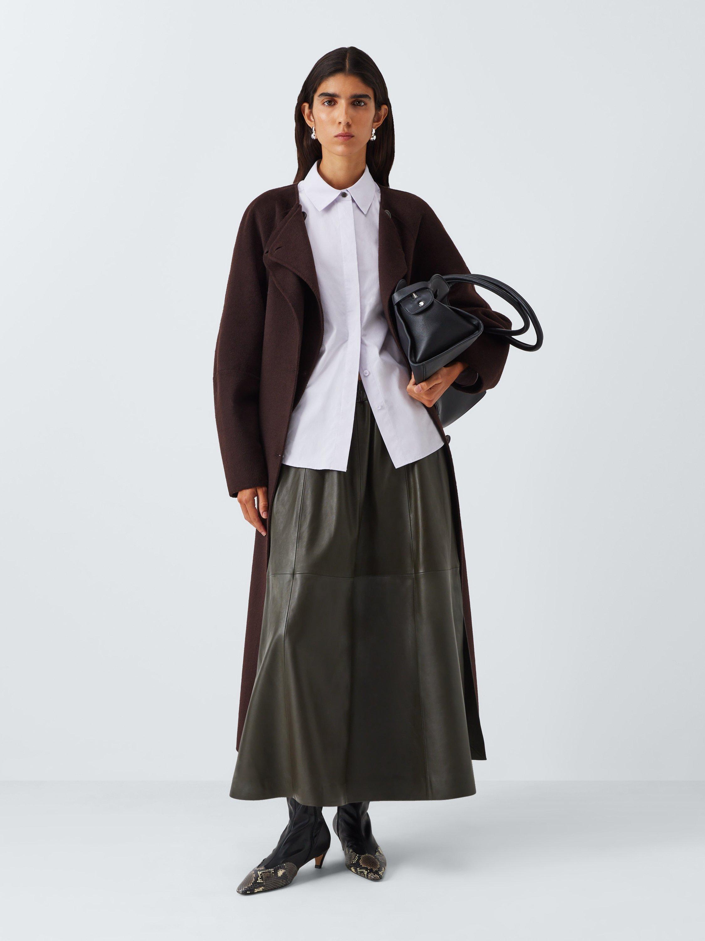 Product image 3 of 6, which shows John Lewis Cotton Poplin Shirt, Lilac, 8