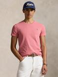 Polo Ralph Lauren Cotton Custom Slim Fit Short Sleeve T-Shirt, Desert Rose