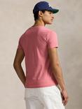 Polo Ralph Lauren Cotton Custom Slim Fit Short Sleeve T-Shirt, Desert Rose