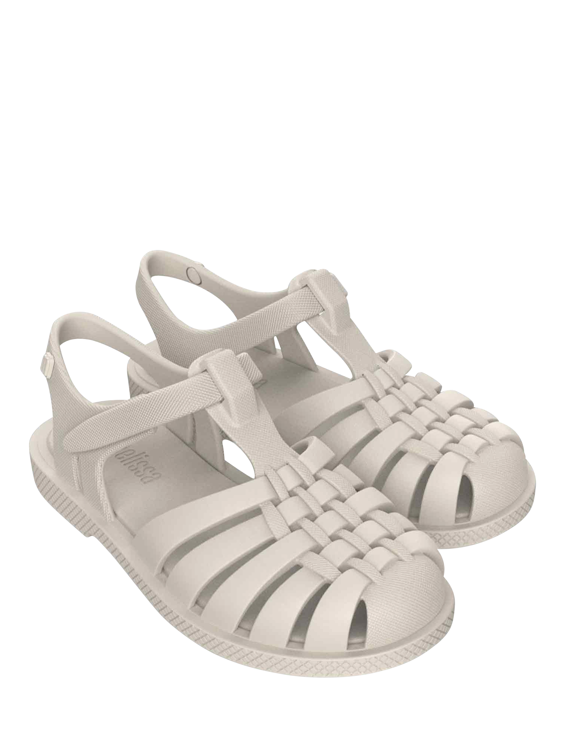 Product image 2 of 2, which shows Melissa Free Possession Strappy Sandals, Beige, 3