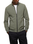Guards London Hanson Bomber Jacket, Light Green