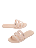 Melissa Sun Atlantis Slider Sandals, Beige