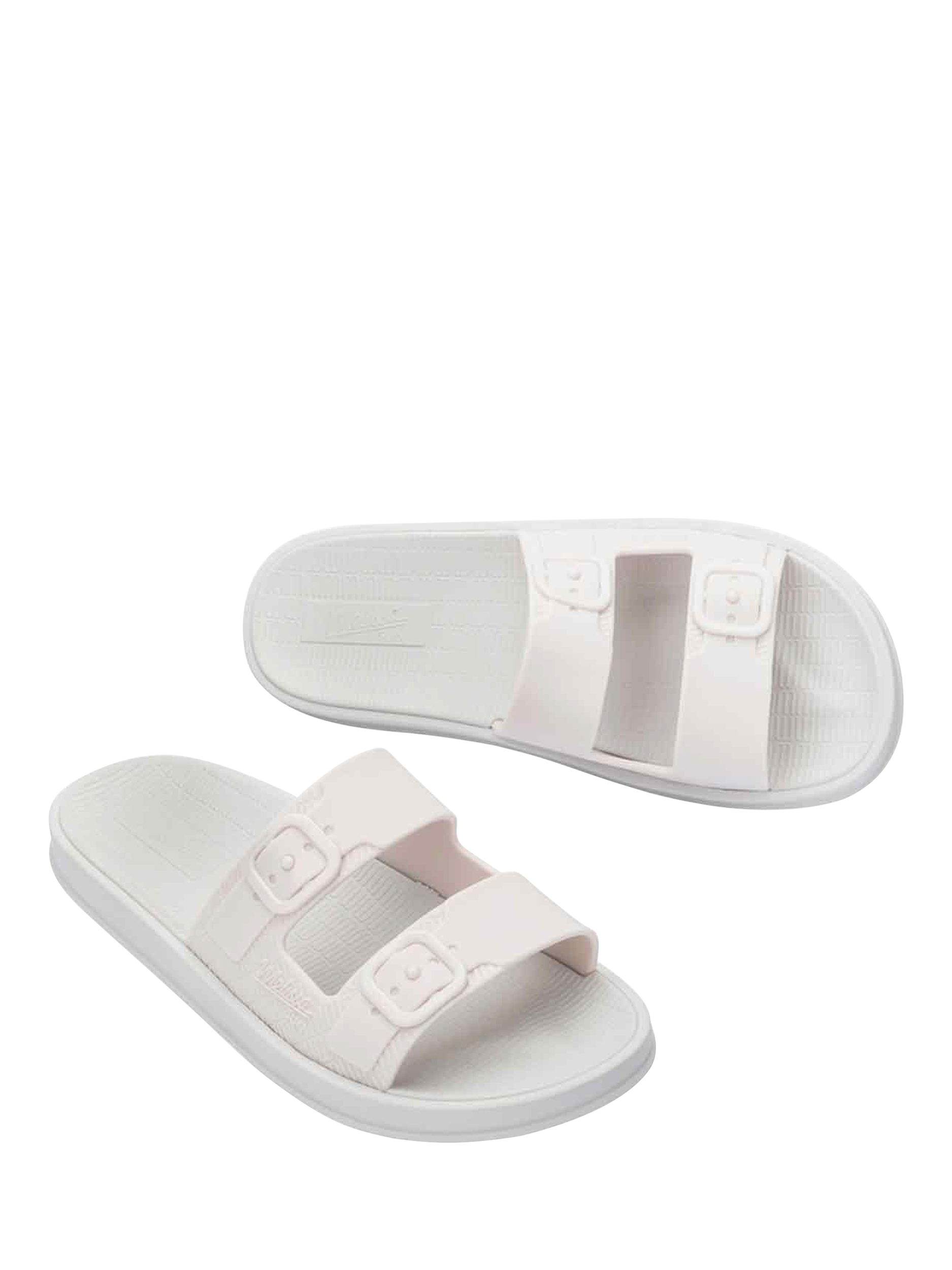 Product image 2 of 4, which shows Melissa Sun Cruise Slider Sandals, White, 3