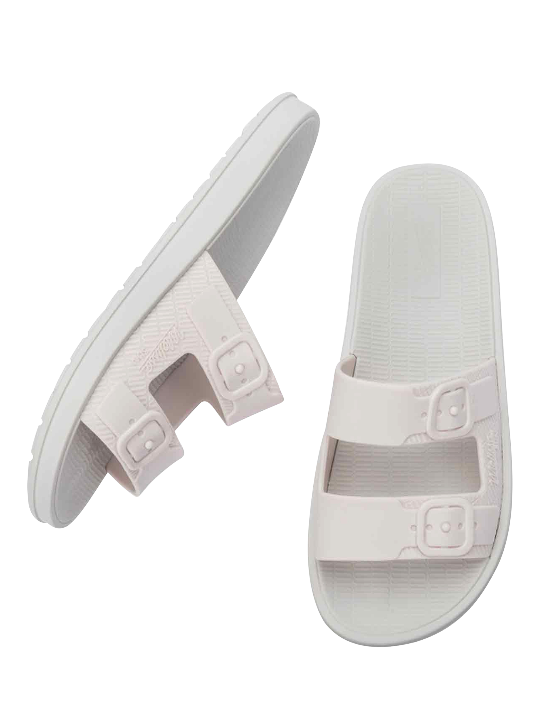 Product image 3 of 4, which shows Melissa Sun Cruise Slider Sandals, White, 3