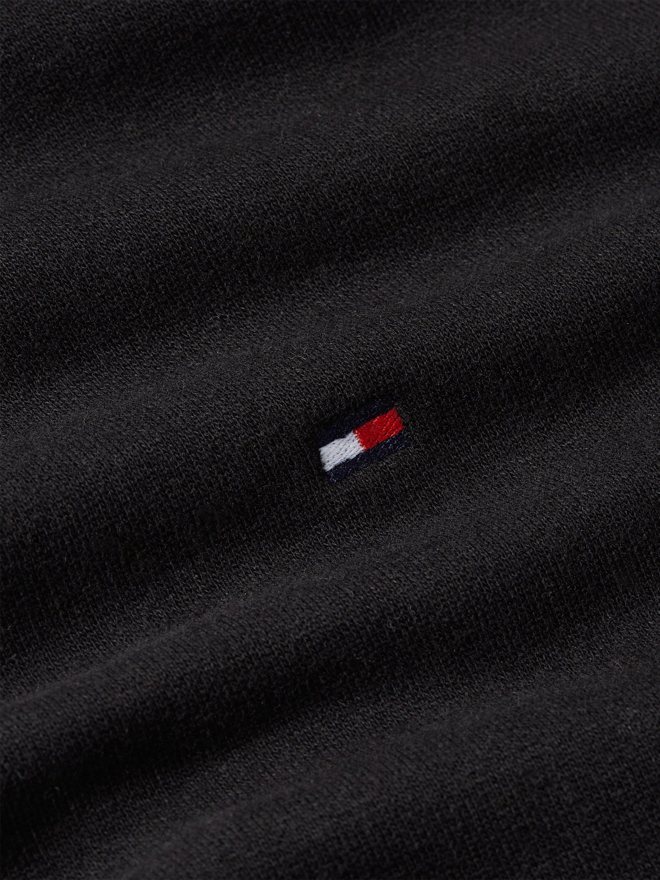 Product image 5 of 7, which shows Tommy Hilfiger Cotton Blend Fleece Hoodie, Black, XS
