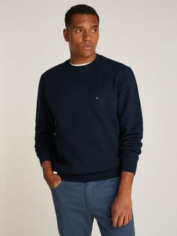 Tommy Hilfiger Cotton Blend Essential Fleece Sweatshirt, Desert Sky