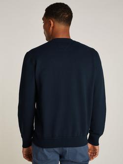 Tommy Hilfiger Cotton Blend Essential Fleece Sweatshirt - view 2, Desert Sky