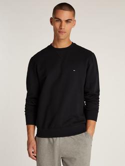 Tommy Hilfiger Cotton Blend Essential Fleece Sweatshirt, Black