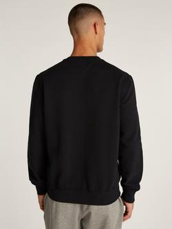 Tommy Hilfiger Cotton Blend Essential Fleece Sweatshirt - view 2, Black