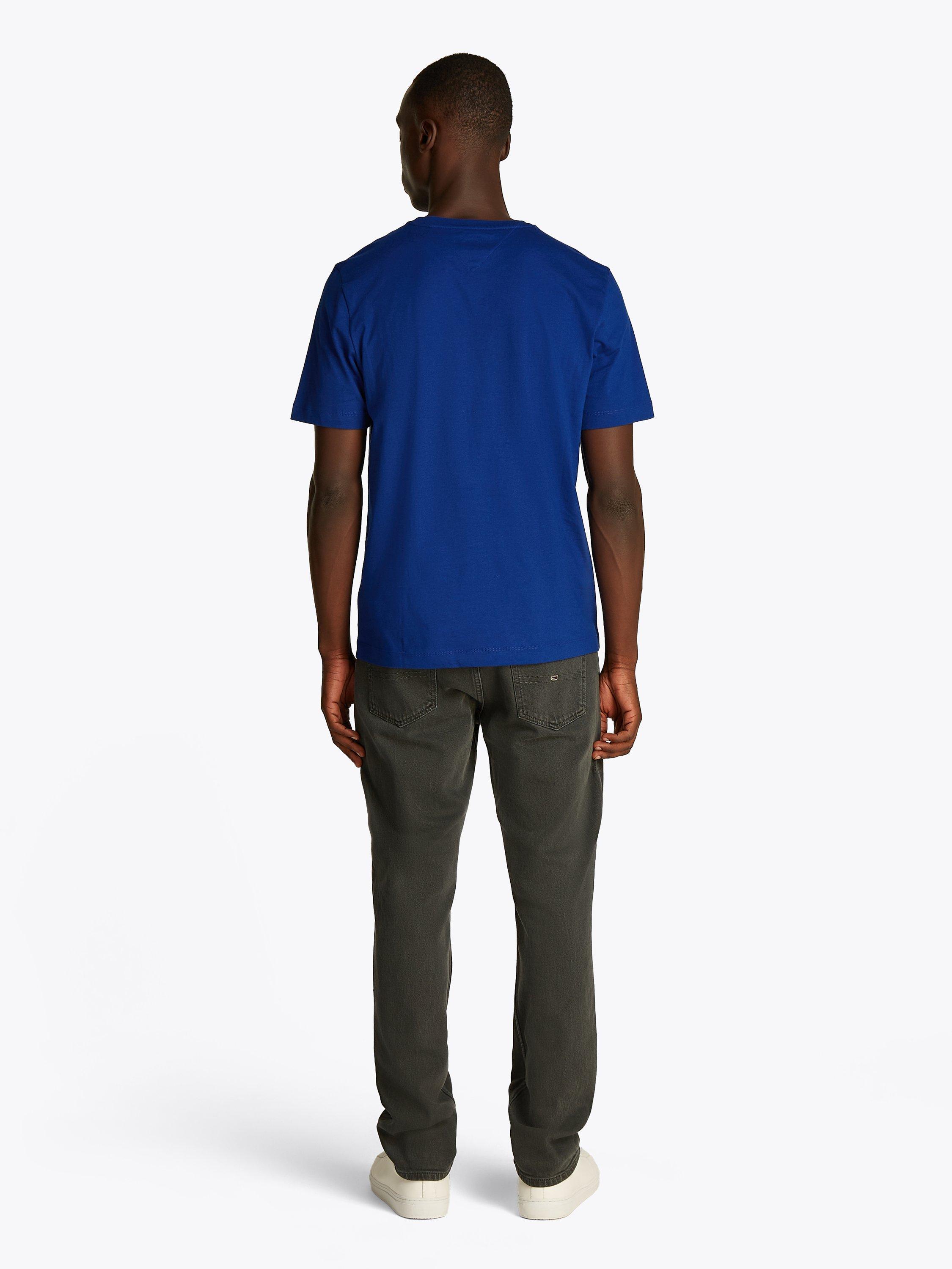 Product image 2 of 6, which shows Tommy Hilfiger Essential Cotton Regular Fit Short Sleeve T-Shirt, Wedge Blue, S