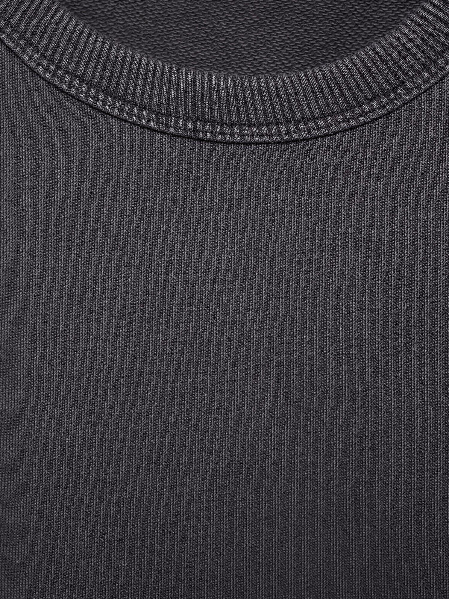 Product image 4 of 4, which shows Mango Kids' Things Cotton Sweatshirt, Grey, 13-14 years