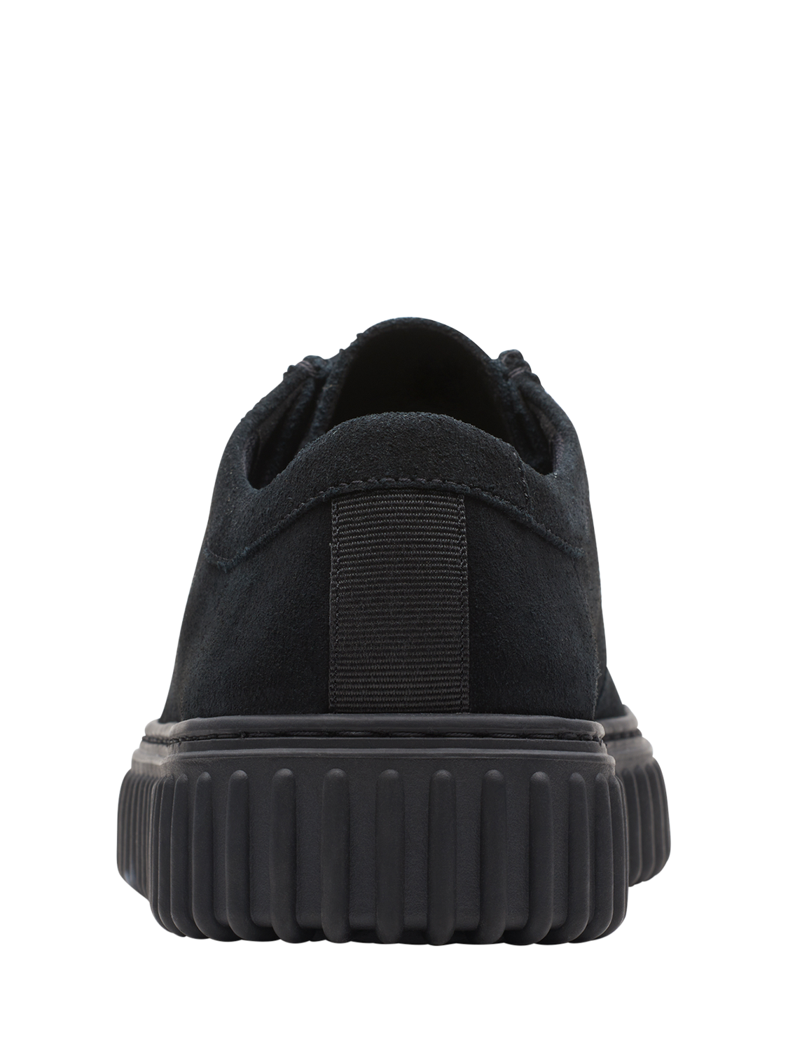 Product image 6 of 7, which shows Clarks Torhill Lo Suede Loafers, Black, 7