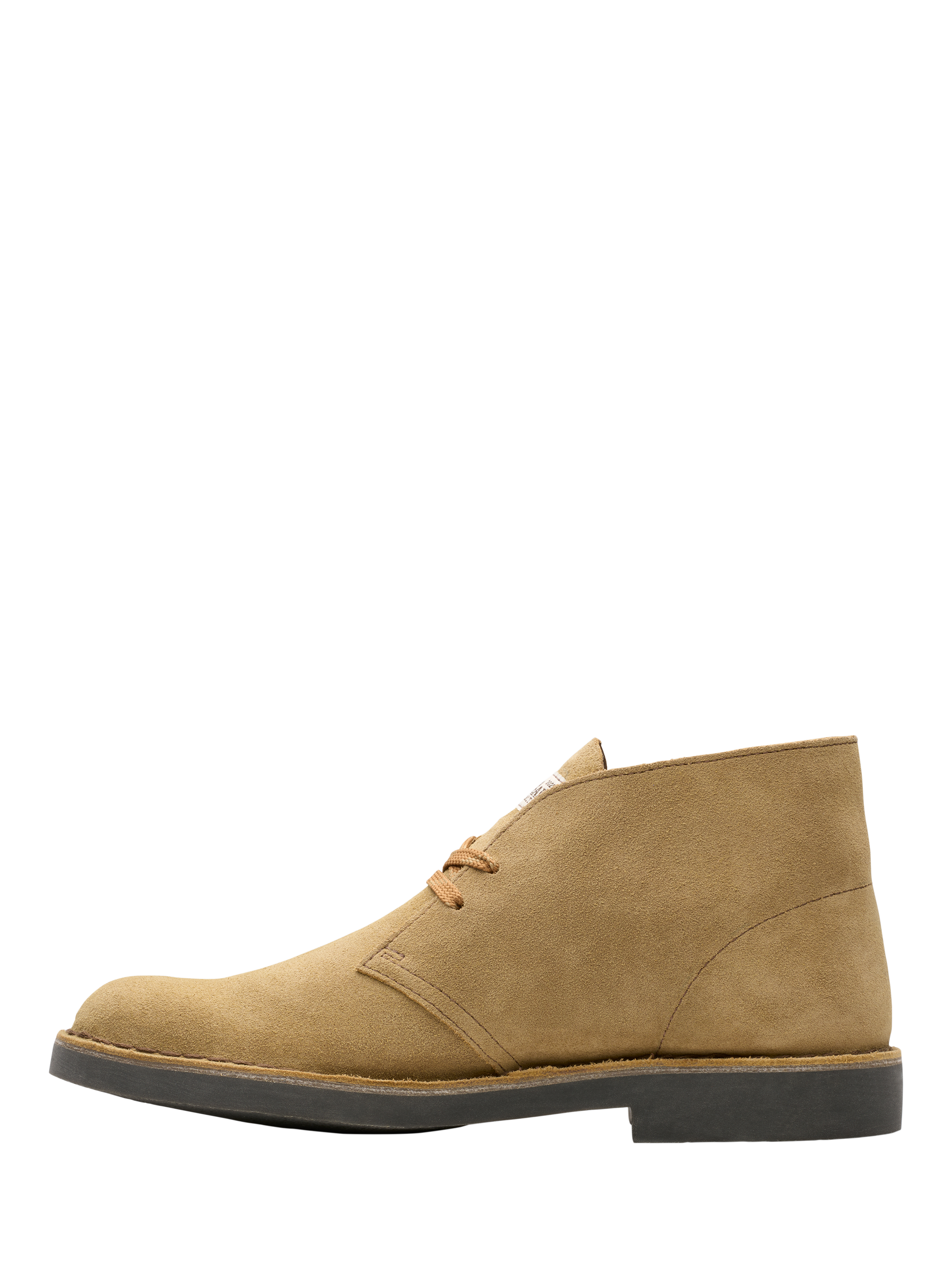 Product image 2 of 8, which shows Clarks Evo Suede Desert Boots, Sand, 8