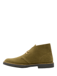 Clarks Evo Suede Desert Boots, Olive