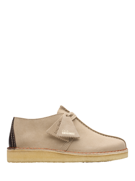 Clarks Originals Desert Trek Suede Shoes, Sand, Sand