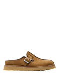 Clarks Solsbury Suede Mule Sandals, Brown