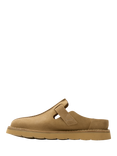 Clarks Solsbury Suede Mule Sandals, Sand
