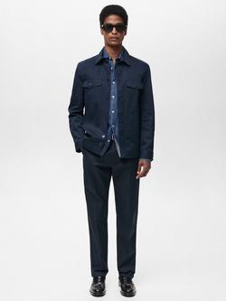 Mango Dublino Regular Fit Shirt - view 2, Navy