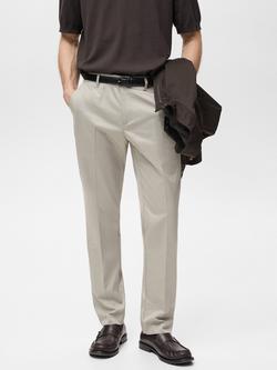 Mango Slim Fit Chinos, Natural White, Natural White