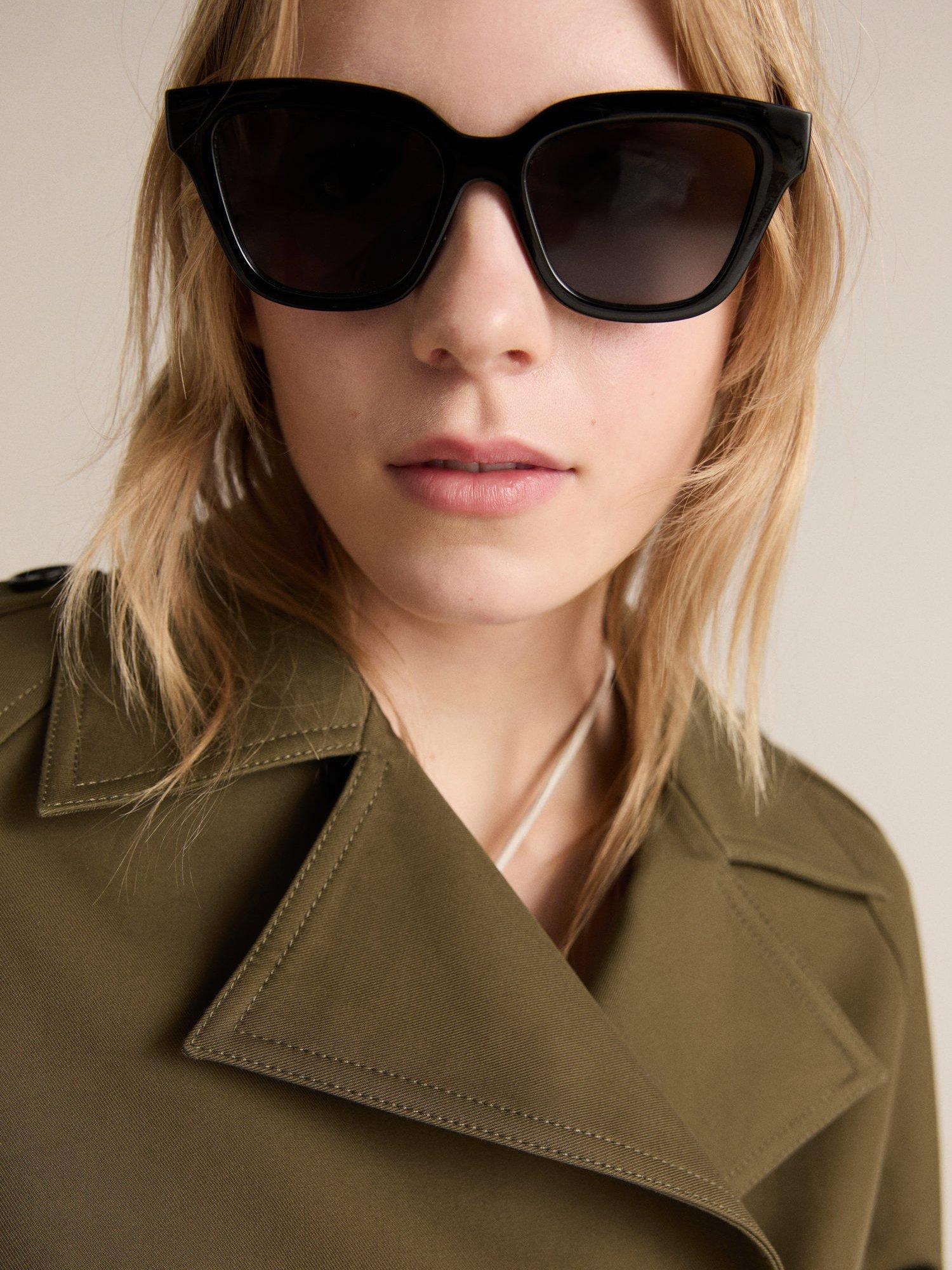 Product image 6 of 7, which shows Mango Habana Double Breasted Jacket, Khaki, XXS