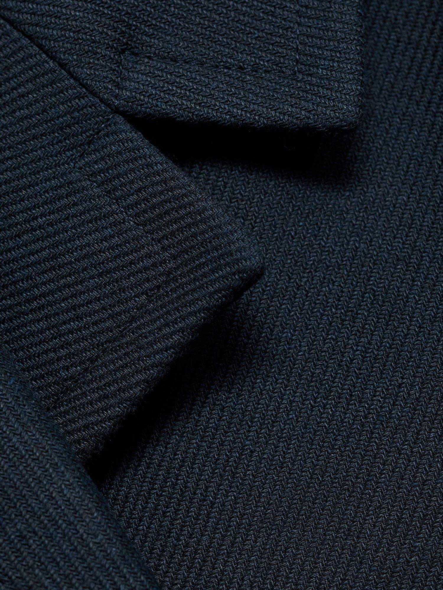 Product image 5 of 7, which shows Mango Loulou Double Breasted Coat, Navy, XS
