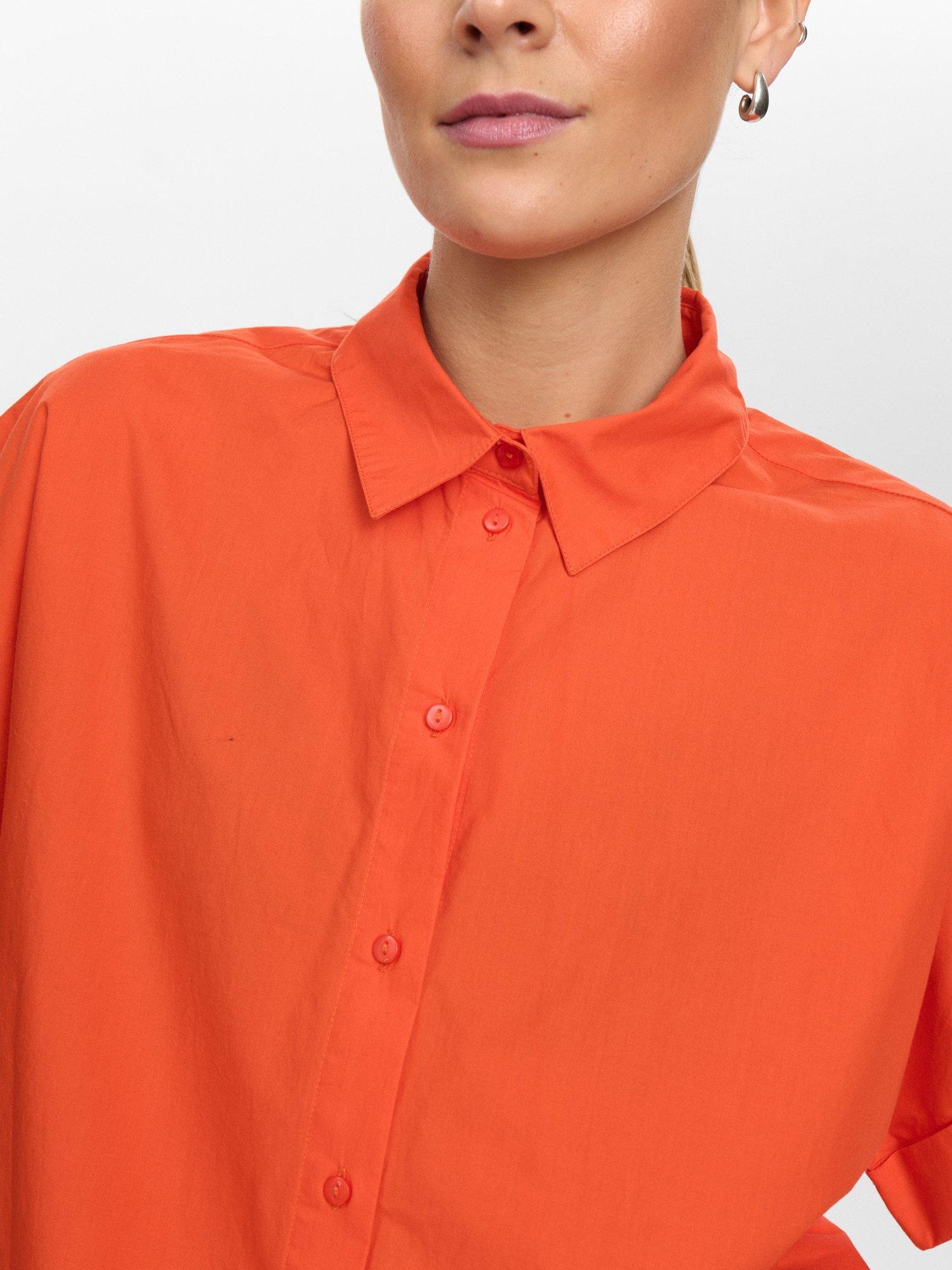 Product image 4 of 7, which shows Numph Nugiani Shirt, Red, 36