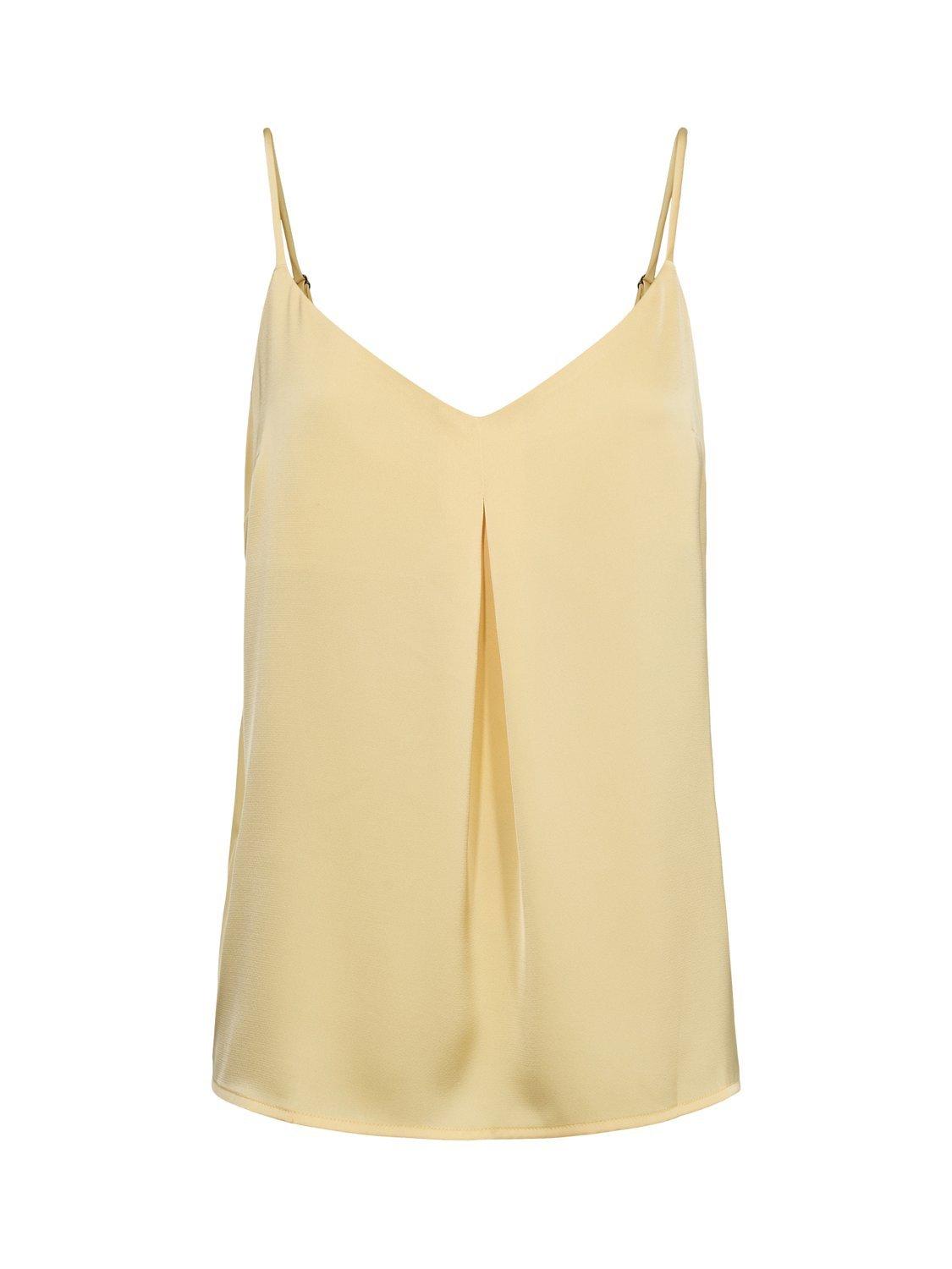 Product image 6 of 7, which shows Nuevery Strap Top, Yellow, 34