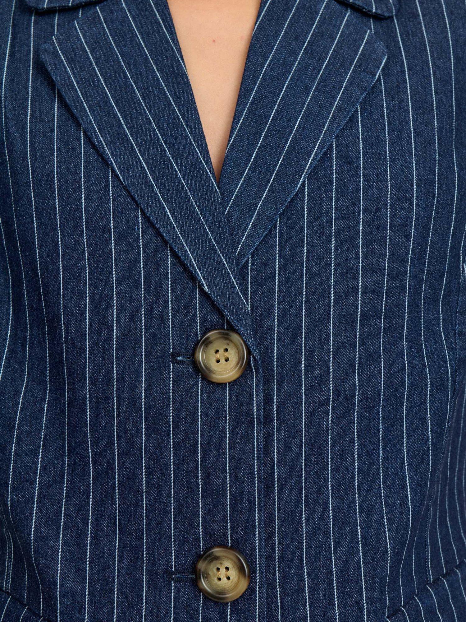 Product image 4 of 7, which shows Numph Nuvibeke Vest, Blue, 36
